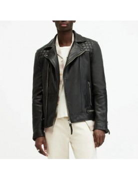 Celebrity Family Feud Jerry Horton Black Leather Jacket