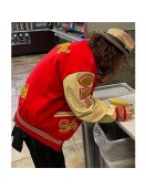 Chaparral High School Red Wool Varsity Letterman Jacket Chaparral High School Red Wool Varsity Letterman Jacket