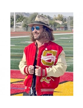 Chaparral High School Red Wool Varsity Letterman Jacket 