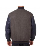 Charcoal/Navy Buffalo Sabres Varsity Jacket