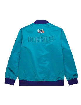 Charlotte Hornets OG 3.0 Lightweight Teal Satin Jacket