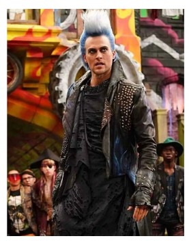 Cheyenne Jackson Descendants 3 Leather Tailcoat 