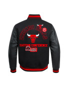Chicago Bulls Area Code Classic Rib Varsity Jacket