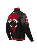 Chicago Bulls Best of Classic Rib Satin Jacket
