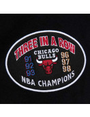 Chicago Bulls Black Out Vintage Logo Varsity Jacket