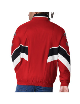 Chicago Bulls Captain Red Varsity Satin Jacket