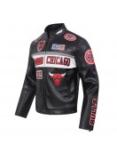 Chicago Bulls Men's Moto Jacket Chicago Bulls Men's Moto Jacket