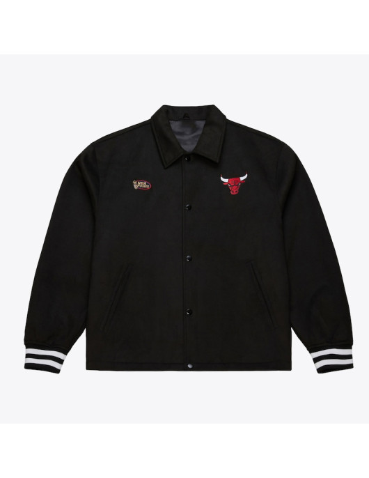 Chicago Bulls Oversweep Black Varsity Wool Jacket