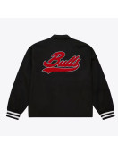 Chicago Bulls Oversweep Black Varsity Wool Jacket