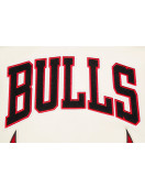 Chicago Bulls Retro Classic Men's Rib Wool Eggshell Red Varsity Jacket