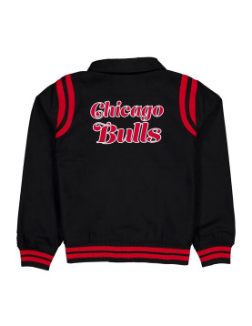 Chicago Bulls Sport Night Teddy Varsity Jacket