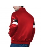 Chicago Bulls Triple Option Full-Snap Varsity Satin Jacket
