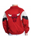 Chicago Bulls Yard Line Red Full-Zip Jacket