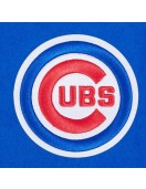 Chicago Cubs Game Day Classics Royal Varsity Wool/Leather Jacket