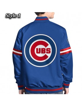 Chicago Cubs Scout Varsity Satin Jacket