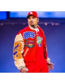 Chris Brown Breezy Bowl 2025 Varsity Jacket 20th Anniversary