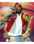 Chris Brown Breezy Bowl 2025 Varsity Jacket 20th Anniversary