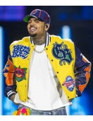 Chris Brown Breezy Bowl 2025 Varsity Jacket 20th Anniversary
