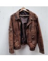 Christoph Waltz Old Guy Film Danny Dolinski Brown Leather Jacket