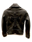 Chrome Hearts Biker Leather Jacket