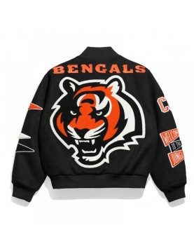 Cincinnati Bengals Varsity Pennant Jacket – Game Day Style