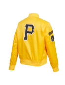 Classic Pittsburgh Pirates Yellow Satin Jacket