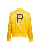 Classic Pittsburgh Pirates Yellow Satin Jacket