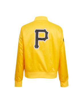 Classic Pittsburgh Pirates Yellow Satin Jacket