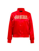 Classic San Francisco 49ers Red Satin Jacket