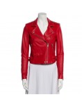 Cleopatra Coleman Clipped Leather Jacket