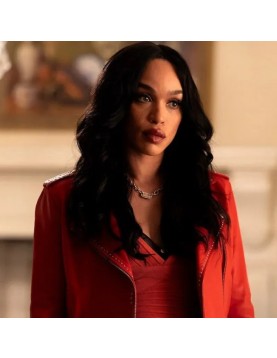 Cleopatra Coleman Clipped Leather Jacket