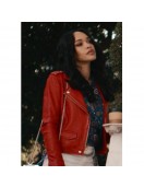 Cleopatra Coleman Clipped Leather Jacket