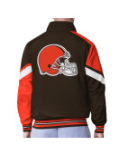 Cleveland Browns Strong Arm Brown Full-Zip Jacket