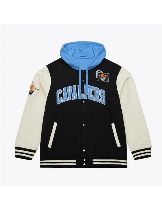 Cleveland Cavaliers Courtside Varsity Fleece Jacket Cleveland Cavaliers Courtside Varsity Fleece Jacket
