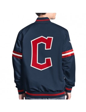Cleveland Guardians Varsity Scout Satin Jacket