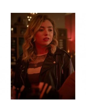 Cobra Kai S06 Peyton List Leather Jacket