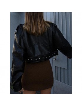 Cobra Kai S06 Peyton List Leather Jacket