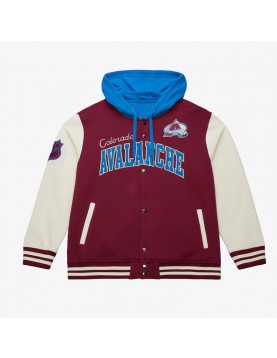 Colorado Avalanche Rinkside Varsity Fleece Jacket