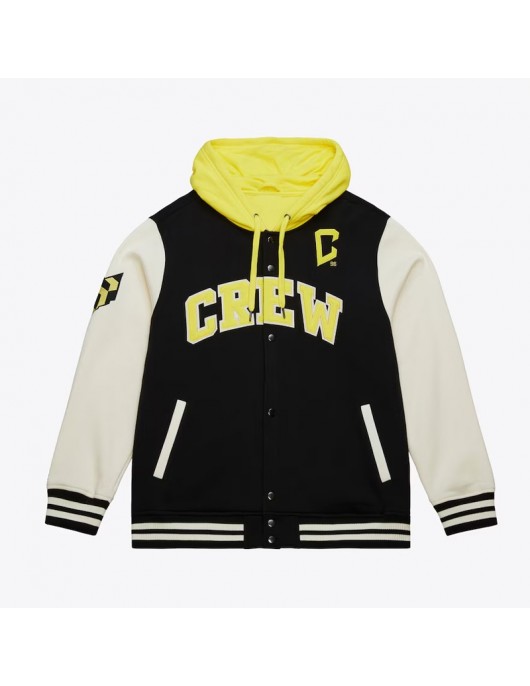 Columbus Crew Sideline Varsity Fleece Jacket Columbus Crew Sideline Varsity Fleece Jacket