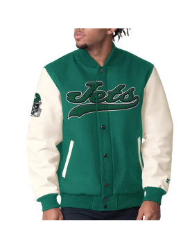 Complete Game New York Jets Varsity Jacket