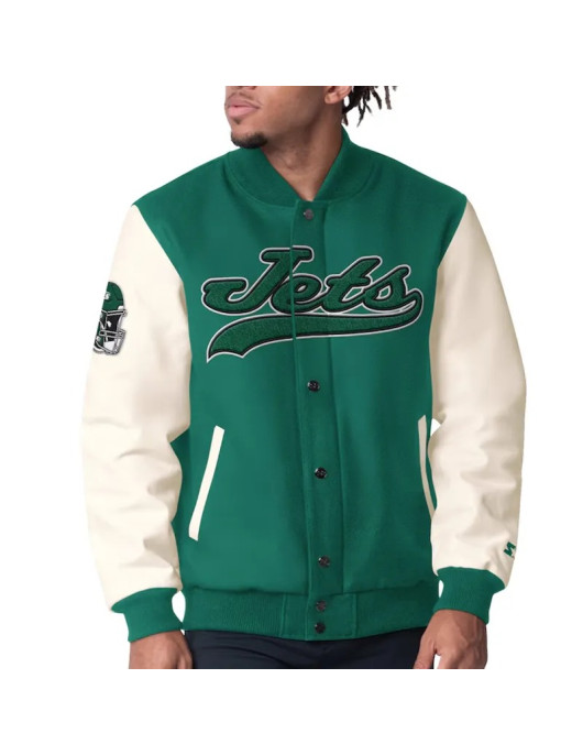 Complete Game New York Jets Varsity Jacket