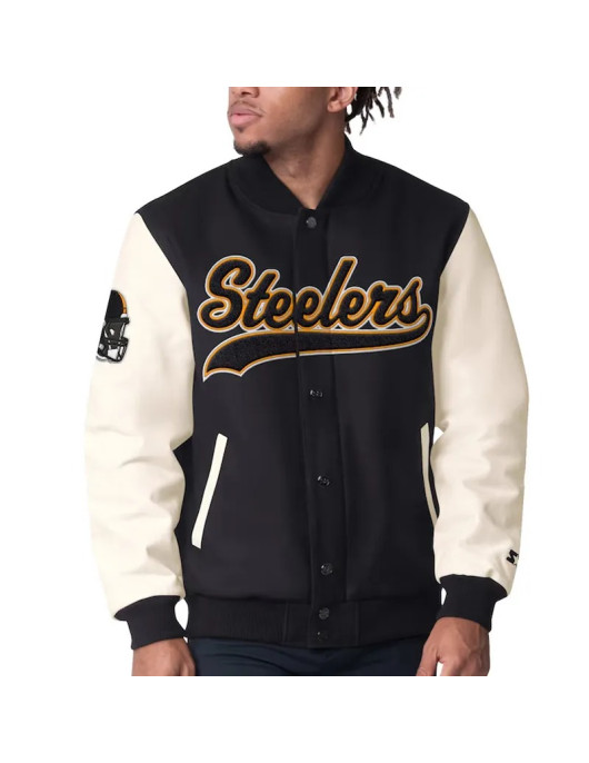 Complete Game Pittsburgh Steelers Varsity Jacket