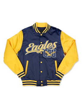 Coppin State Eagles Navy and Gold Jacket
