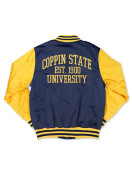 Coppin State Eagles Navy and Gold Jacket