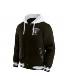 Cotton Hooded Black Las Vegas Raiders Jacket
