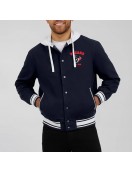 Cotton Hooded Navy Houston Texans Jacket