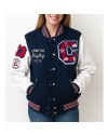 Crawford High School Blue and White Varsity Jacket