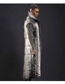 Cyberpunk 2077 Brigitte Silver Sleeveless Coat