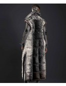 Cyberpunk 2077 Brigitte Silver Sleeveless Coat