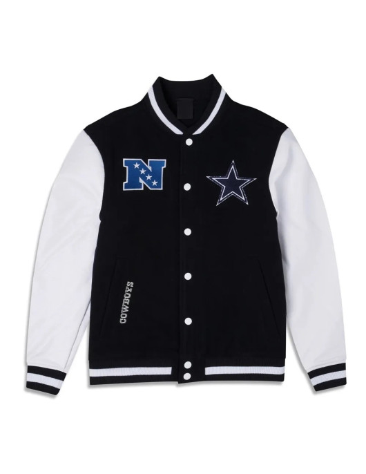 Dallas Cowboys 3rd Down Navy Varsity Jacket
